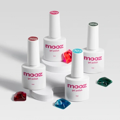 MOOZ Гель-лак №307 Color code 9 мл.