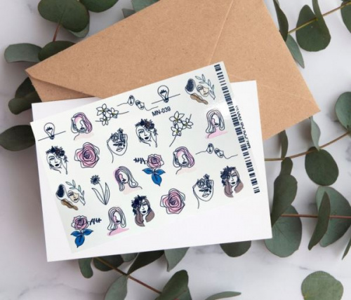 2D Слайдер-дизайн MilliArt Nails MN-039