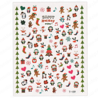 Наклейки Tartiso Christmas T159 Наклейки Tartiso Christmas T159