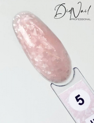 DidNail Professional Камуфлирующая база с блестками Pretty Base 5 10 мл. DidNail Professional Камуфлирующая база с блестками Pretty Base 5 10 мл.