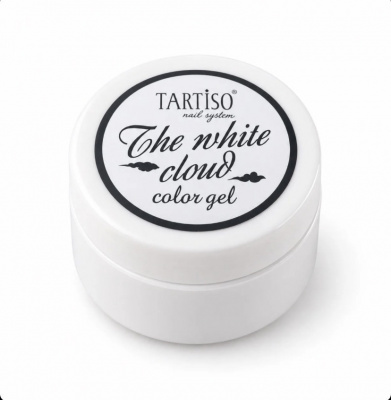 TARTISO UV Гель COLOR GEL THE WHITE CLOUD моделирующий 15 г.