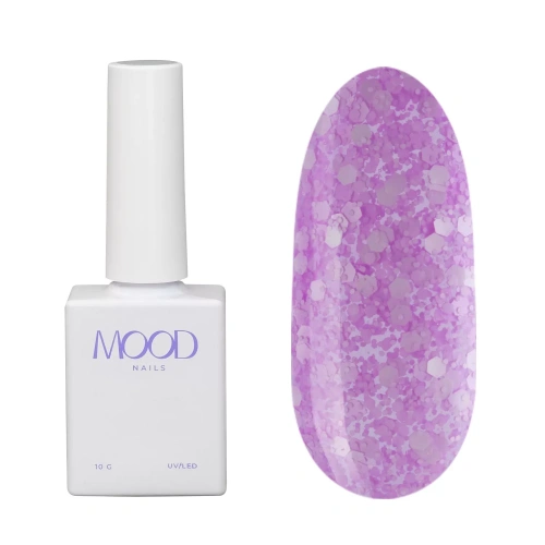 MoodNail Гель-лак Holi Festival Purple 10 г.