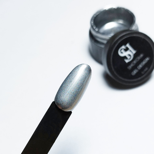 SHOKOlak Гель-краска с эффектом металла Paint Gel Metal 5 мл.