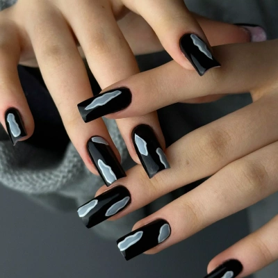 MoodNail Гель-лак Black 10 г.