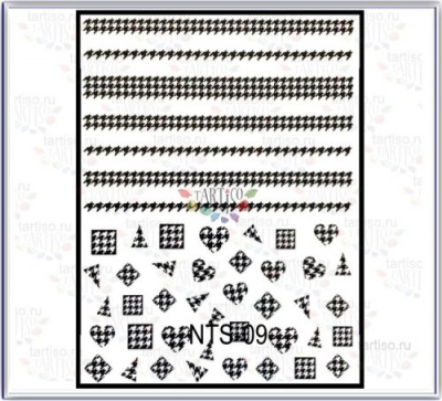 Наклейки Tartiso Полоски NTS-09 Наклейки Tartiso Полоски NTS-09