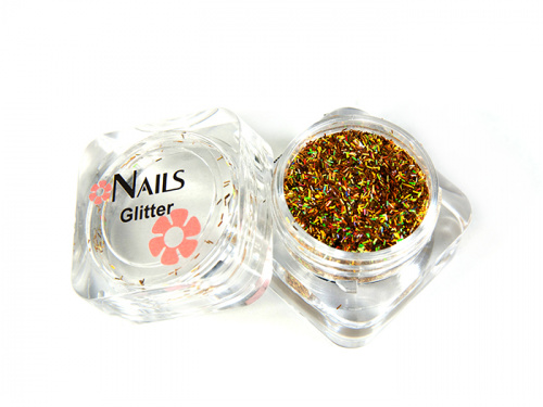 Глиттер Nails квадр.банка Y1BV078