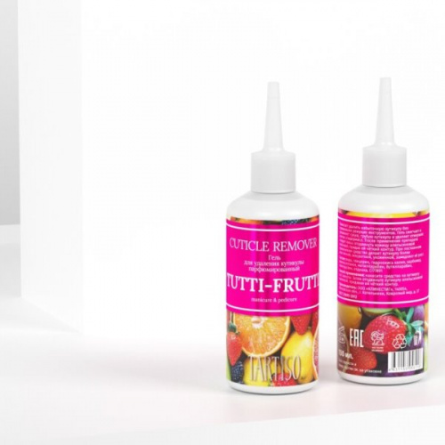 TARTISO Cuticle Remover Гель для удаления кутикулы парфюмированный TUTTY-FRUTTI 100 мл. CRTF-100 TARTISO Cuticle Remover Гель для удаления кутикулы парфюмированный TUTTY-FRUTTI 100 мл. CRTF-100