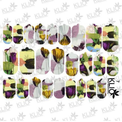 Klio Professional Термопленка DESIGN NAIL WRAPS 7