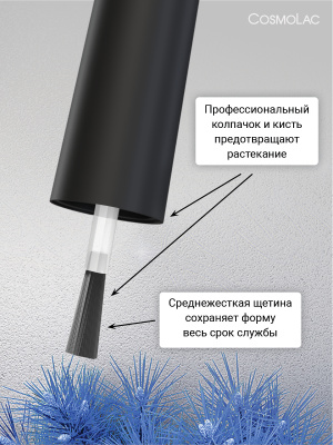 CosmoLac гель-лак №301 Бодрящий холодок 7,5 мл.