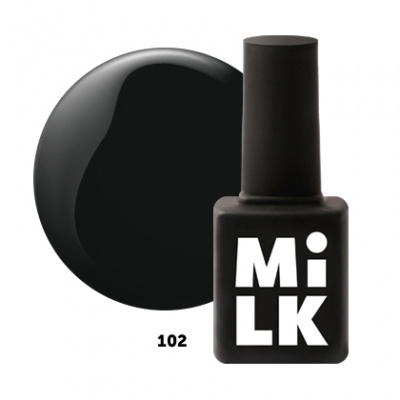 Milk Гель-лак Simple 102 Back in Black 9 мл. M102