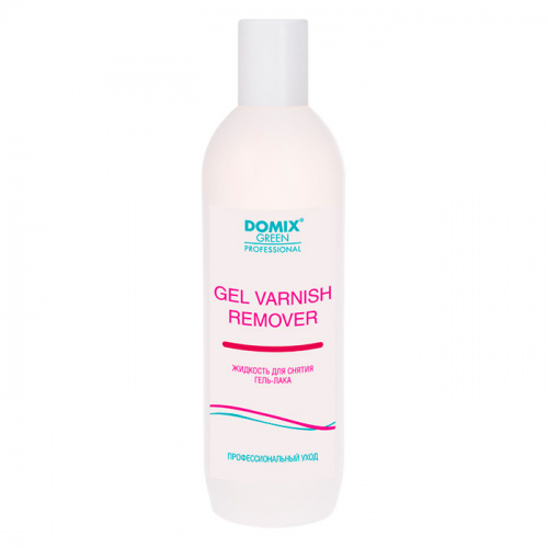 DOMIX Жидкость для снятия гель лака GEL VARNISH REMOVER 500 мл. 04-379
