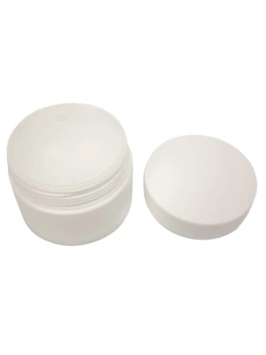 Баночка для геля белая матовая 30 г.