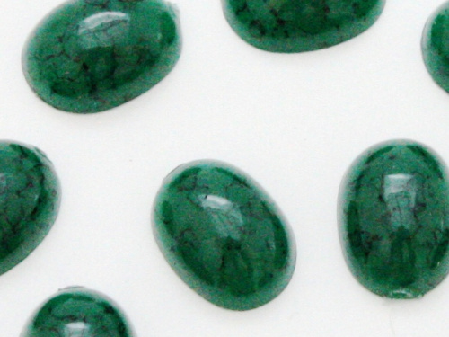 Камни для украшений Y1CL416 (темно-зеленый)
