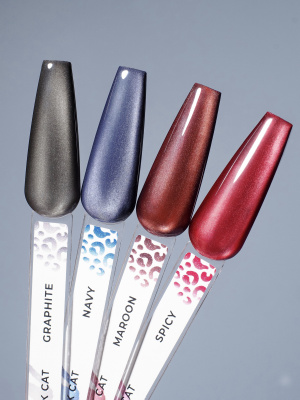 MoodNail Гель-лак Silk Cat Navy 10 г. MoodNail Гель-лак Silk Cat Navy 10 г.