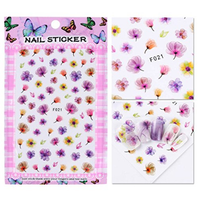 Наклейки Nail Sticker F021 NM-000 Наклейки Nail Sticker F021 NM-000