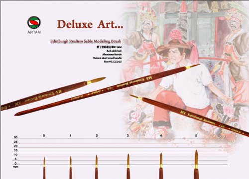 Кисть для дизайна Edinburgh Realism M4 (E116M4)