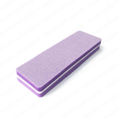 Баф для ногтей кирпич BAFL-V фиолет Баф для ногтей кирпич BAFL-V фиолет