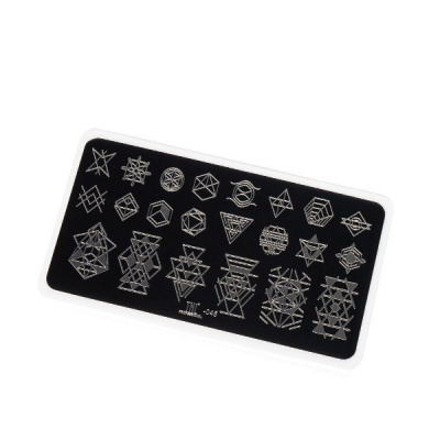 Пластина для стемпинга TNL Premium - геометрические узоры (45) 382423