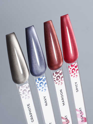 MoodNail Гель-лак Silk Cat Spicy 10 г.