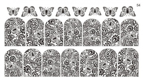 Слайдер дизайн фольгированный 54 серебро голография