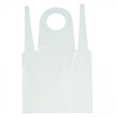 Фартук полиэтиленовый ONE TOUCH прозрачный 120х70 см. 25 шт./уп. 01-625