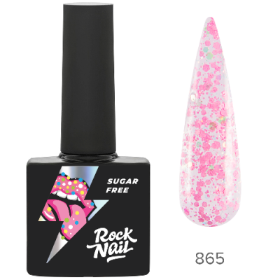 RockNail Гель-лак Sugar Free 865 2Sweet4Me 10 мл. RockNail Гель-лак Sugar Free 865 2Sweet4Me 10 мл.