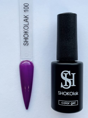 SHOKOlak гель-лак GEL POLISH vitrage №100 10 мл. SHOKOlak гель-лак GEL POLISH vitrage №100 10 мл.