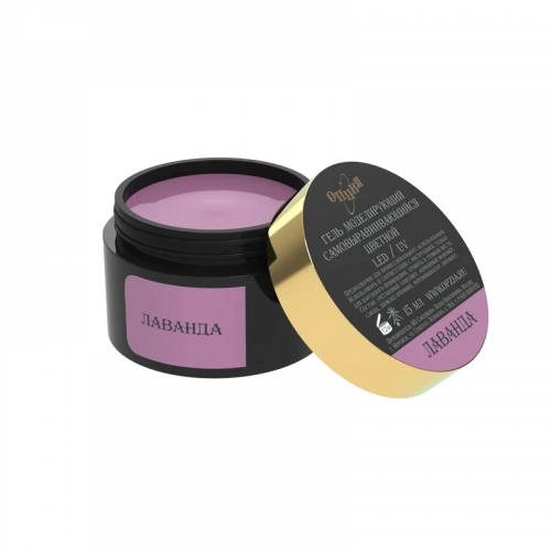 Опция Гель моделирующий самовыравнивающийся цветной Лаванда 15 мл.