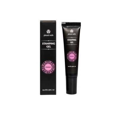 Гель-краска Planet Nails Stamping Gel розовая, 8 мл. 11577