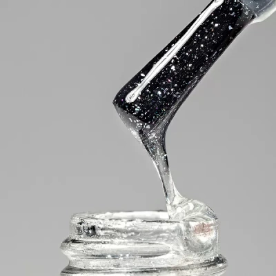 Runail Топ глянцевый Top Сoat EFFECT SILVER SHINE 9 мл. №9911