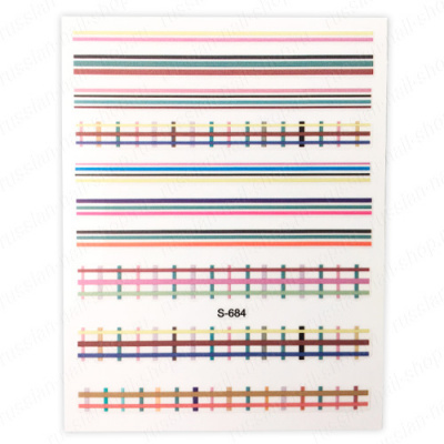 Наклейки Tartiso Полоски NTS-15 Наклейки Tartiso Полоски NTS-15