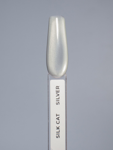 MoodNail Гель-лак Silk Cat Silver 10 г.