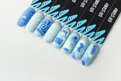 Go Stamp Пластина для стемпинга 134 Stripes