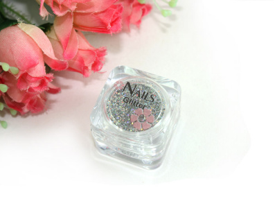 Глиттер Nails квадр.банка Y1BV054