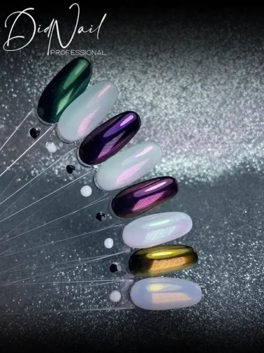 DidNail Professional Жемчужная втирка для ногтей 4 цвета №09 FS09