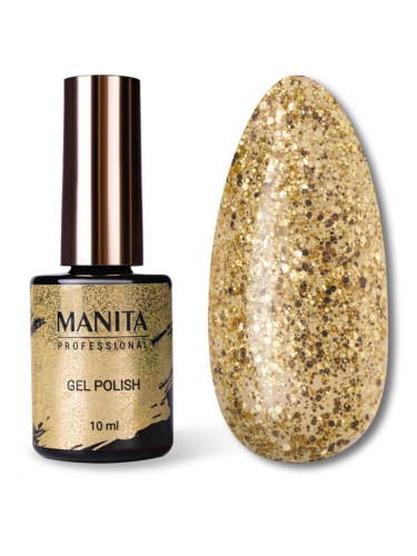MANITA Professional гель-лак CLASSIC №108 GOLD MINE 10 мл.