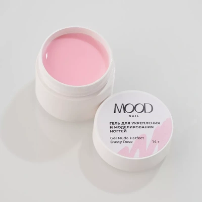 MoodNail Гель Nude Perfect Dusty Rose 14 г. MoodNail Гель Nude Perfect Dusty Rose 14 г.