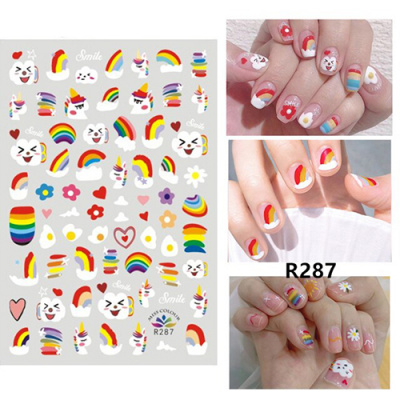 Наклейки Nail Sticker R287 NM-000 Наклейки Nail Sticker R287 NM-000