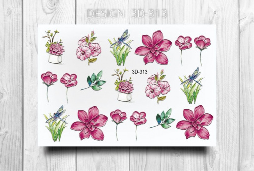 3D Объемный слайдер-дизайн 3D313