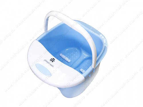 Ванночка педикюрная Planet Nails голубая 19207