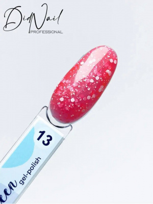 DidNail Professional Гель-лак с хлопьями Snow Queen 13 10 мл. DidNail Professional Гель-лак с хлопьями Snow Queen 13 10 мл.