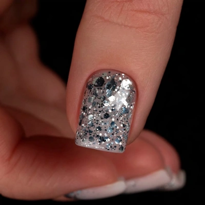 MoodNail Гель-лак Just Shine Silver 10 г. MoodNail Гель-лак Just Shine Silver 10 г.