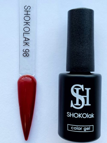 SHOKOlak гель-лак GEL POLISH vitrage №98 10 мл.