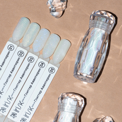 IRISK Глиттер Авантюрин в бутылочке 5 мл. Д090-09 (004)