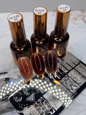 TARTISO Каучуковая база RUBBER BASE GLAZE витражная №01 15 мл.