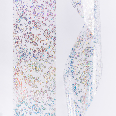 TNL Фольга для литья голографические розы