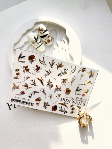 IBDI NAILS Слайдер дизайн AIR FOIL 083