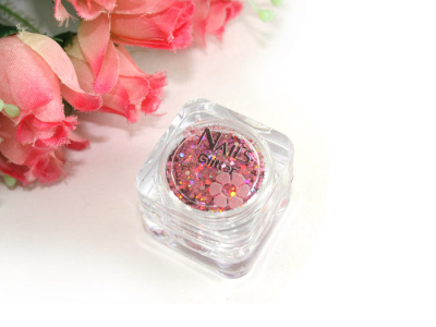 Глиттер Nails квадр.банка Y1BV057