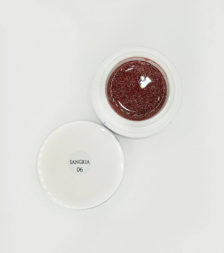 TARTISO UV Гель PICASO SANGRIA светоотражающий 15 г.