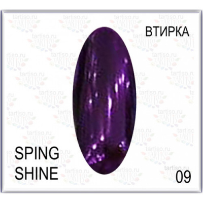 Пигмент для втирки ХРОМ SPRING SHINE 09 SPR-09